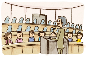 1. 説明会に出席する